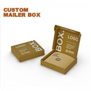 Пользовательская печать складной картонной картонной бумажной коробки для коробки для белья.